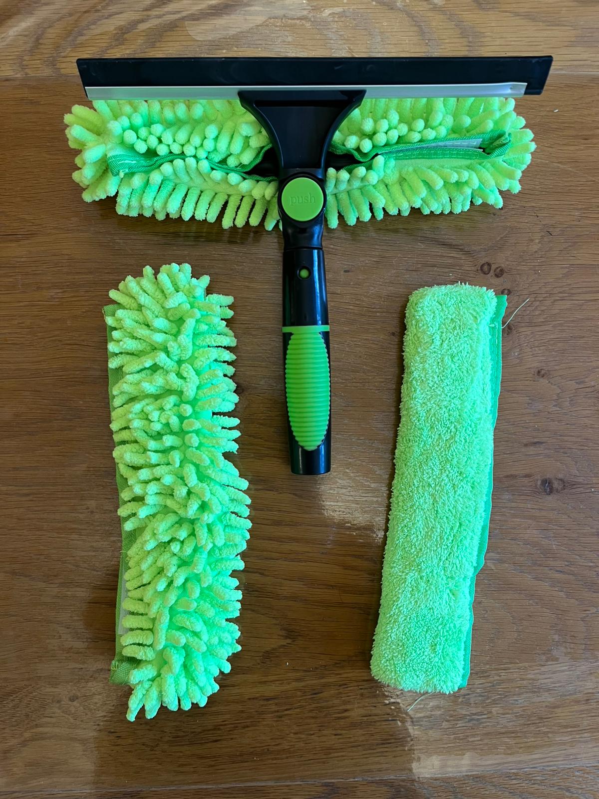 Telescopic Extendable Window Cleaner Equipment Glass Cleaning 4.5m Squeegee